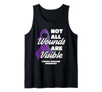 Non Tutte Le ferite Sono visibili per l'emicrania Canotta