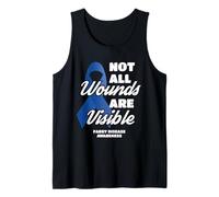 Non Tutte Le ferite Sono visibili sulla malattia di Fabry Supporto alla consapevolezza Canotta