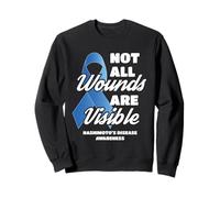 Non Tutte Le ferite Sono visibili Supporto per la consapevolezza di Hashimoto Felpa
