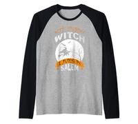 Non Tutte Le Streghe vivono a Salem Maglia con Maniche Raglan