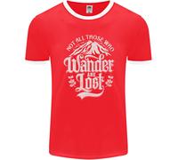 Non Tutte Le Those Who Wander Are Lost Trekking Uomo Ringer Fotl