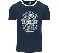 Non Tutte Le Those Who Wander Are Lost Trekking Uomo Ringer Fotl