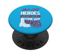 Non tutti gli eroi indossano mantelli, alcuni indossano PopSockets PopGrip Adesivo