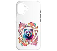 Non tutti gli uomini piangono sempre un raduno femminista Custodia per iPhone 16