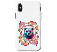 Non tutti gli uomini piangono sempre un raduno femminista Custodia per iPhone X/XS