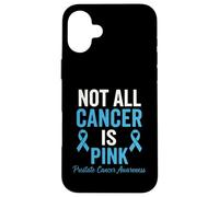 Non tutti i tumori sono consapevolezza della prostata rosa Custodia per iPhone 16 Plus