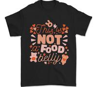 Non Un Cibo Ventre Nuovo Bambino Gravidanza T-Shirt 100% Cotone