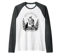 Non Un Fan delle Persone. introverso con Il Gatto Maglia con Maniche Raglan