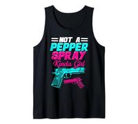 Non uno spray al peperoncino tipo ragazza che spara Canotta