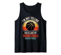 Non Urlare Solo la Voce del Mio Allenatore di Basket per Gli Allenatori Sport Canotta