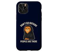 Non uscire Le persone ci sono introversi sarcastici irritabili Custodia per iPhone 11 Pro