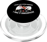 Non uso pennarelli per punti, lo prendo pericolosamente a maglia PopSockets PopGrip per MagSafe