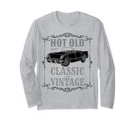 Non Vecchia, Solo Classica, Divertente, Auto Vintage da Uomo e da Donna Maglia a Manica