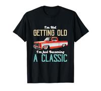 Non Vecchio Diventare Un Classico Divertente Camion Amante Maglietta