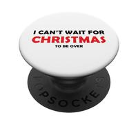 Non vedo l'ora che il Natale sia finito PopSockets PopGrip Adesivo