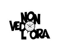 Non Vedo L'Ora orologio da parete