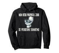 Non Vedo Proprio l'ora di perdermi Sanremo - Divertente Felpa con Cappuccio