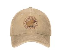 Non Veloce Non Furioso Capybara Uomini Donne Berretto da Baseball Carino Animale Distressed Caps Cappello retrò Outdoor Non Strutturato Morbido Snapback
