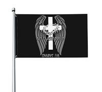 Non vergognarti Romani 1:16 Bandiera cristiana 3x5 piedi Banner Poster Sfondo decorativo Decorazione da parete Poliestere Applica a giardino Cortile Casa Dindoor Esterno