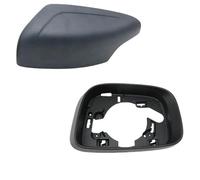 Non Verniciato Esterno Bianco Sinistra Lato Destro Retrovisore Ala Specchio Tappo Di Copertura Telaio Trim Set Custodia Per Volvo XC60 2009-2013(Unpainted,LH)