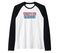 Non Verrà Cancellato Maglia con Maniche Raglan