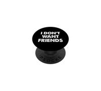 Non voglio amici PopSockets PopGrip Adesivo