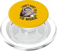 Non voglio andare al lavoro PopSockets PopGrip per MagSafe