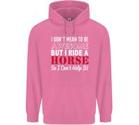 Non Voglio Essere I Ride A Horse Riding Felpa Uomo