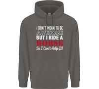 Non Voglio Essere I Ride A Horse Riding Felpa Uomo