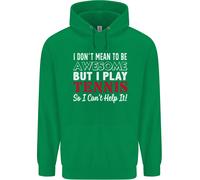 Non Voglio Essere Ma Gioco A Tennis Felpa Per Bambini