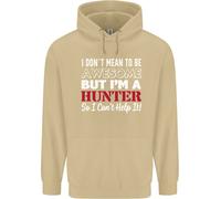 Non Voglio Essere Ma Sono Un Cacciatore Felpa Uomo