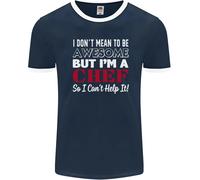 Non Voglio Essere Ma Sono Un Chef Uomo Ringer T-Shirt FotL