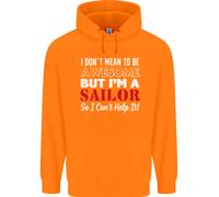 Non Voglio Essere Ma Sono Un Marinaio Bambino Felpa