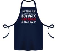 Non Voglio Essere Ma Sono Un Nonno Grembiule In Cotone 100% Biologico