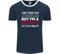 Non Voglio Essere Ma Sono Un Nonno Uomo Ringer T-Shirt FotL