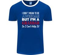 Non Voglio Essere Ma Sono Un Nonno Uomo Ringer T-Shirt FotL