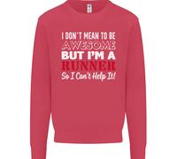 Non Voglio Essere Ma Sono Un Runner Felpa Per Bambini