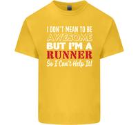 Non Voglio Essere Ma Sono Un Runner Maglietta Per Bambini Ragazzi E Ragazze
