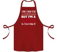 Non Voglio Essere Un Calciatore Manager Grembiule In Cotone 100% Biologico