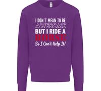 Non Voglio Essere Un Cavallo Da Equitazione Felpa Per Bambini