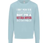 Non Voglio Essere Un Diver Scuba Felpa Per Bambini
