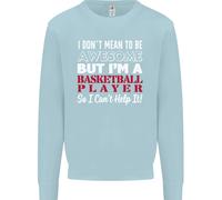 Non Voglio Essere Un Giocatore Di Basket Felpa Per Bambini