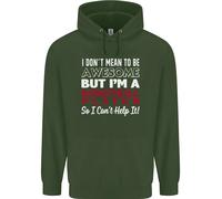 Non Voglio Essere Un Giocatore Di Basket Uomo Felpa