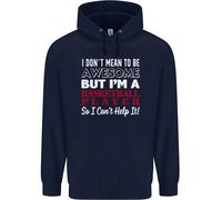 Non Voglio Essere Un Giocatore Di Basket Uomo Felpa