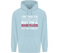 Non Voglio Essere Un Giocatore Di Rugby Divertente Felpa Per Bambini
