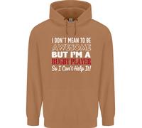 Non Voglio Essere un Giocatore di Rugby Divertente Uomo Felpa