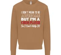 Non Voglio Essere Un Giocatore Di Scacchi Uomo Felpa Maglione