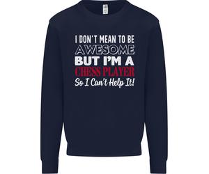 Non Voglio Essere Un Giocatore Di Scacchi Uomo Felpa Maglione