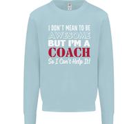 Non Voglio, Ma Sono Un Coach Di Rugby Per Bambini Felpa Maglione