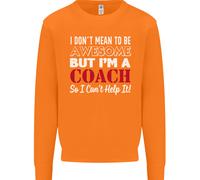 Non Voglio, Ma Sono Un Coach Di Rugby Uomo Sweatshirt Jumper